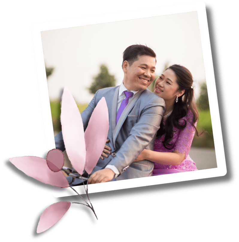 Couple Wedding Invitation Sekatta