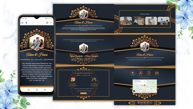 Download Desain Undangan Digital PowerPoint