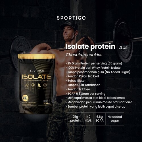 Whey Protein Isolate Murni Sportigo