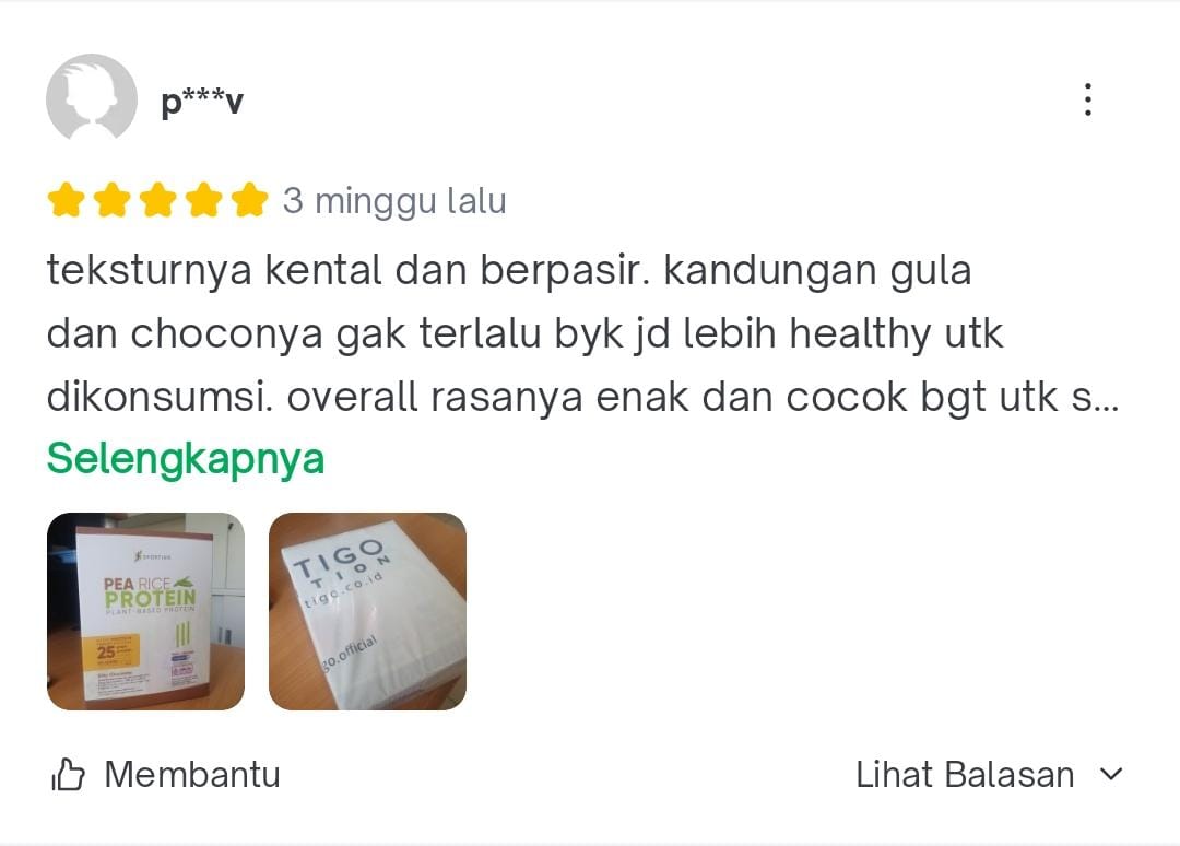 testi pelanggan Sportigo-5-kental-enak
