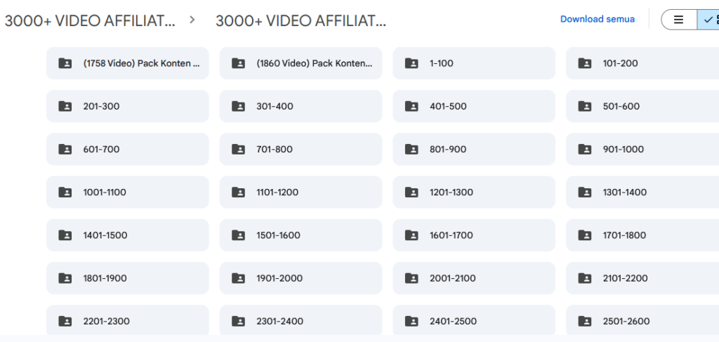 Video Folder